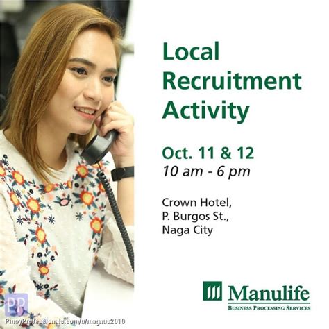For Jobs in Naga City Camarines Sur .